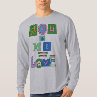 Hemd lange Ärmel Valentinstag zum Geschenk T-Shirt