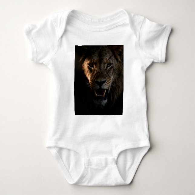 Hemd mit einem Löwen Baby Strampler (Vorderseite)