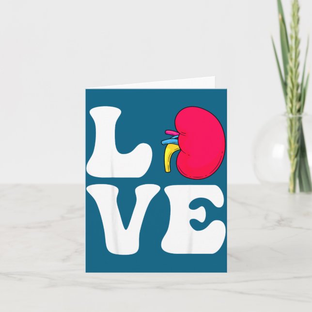 Hemd Nephrologie-Krankenschwester Valentinstag Dia Karte (Vorderseite)