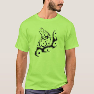 Hemd Stammes Wolf T-Shirt