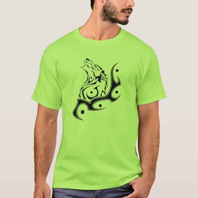 Hemd Stammes Wolf T-Shirt (Vorderseite)