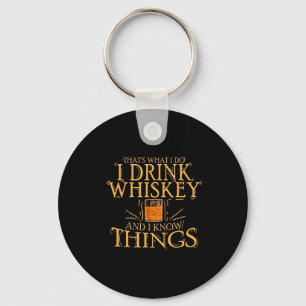 Hemd Trinken Whiskey Kennt Sachen Schlüsselanhänger