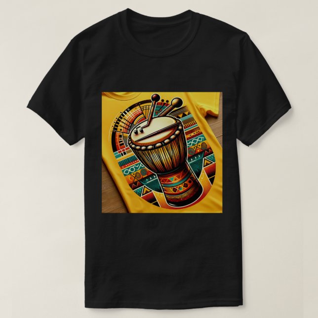 Hemd und Musik T-Shirt (Design vorne)