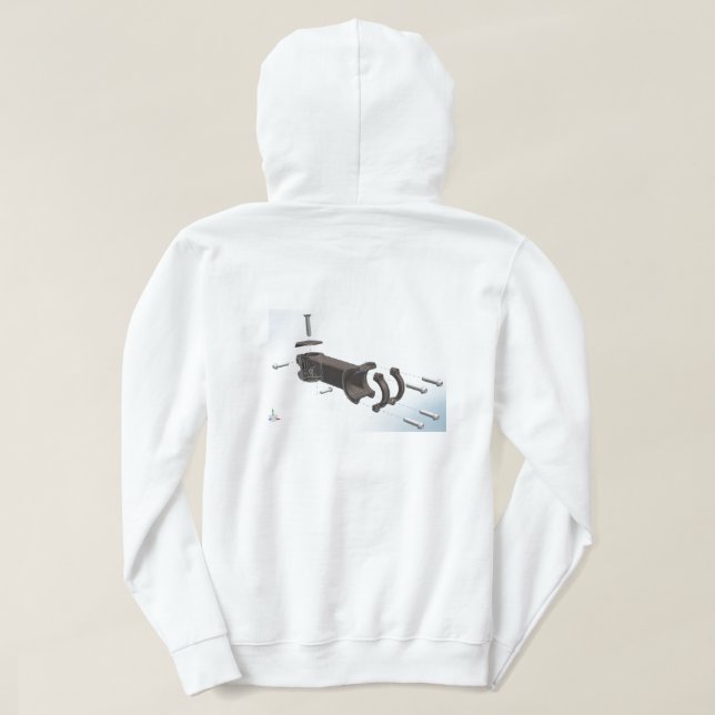 Hemdpotenz Hoodie (Design Rückseite)