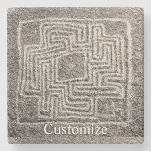 Hemet Maze Stone Thunder_Cove Steinuntersetzer