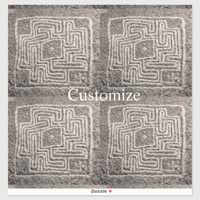 Hemet Maze Stone Thunder_Cover Aufkleber (Blatt)