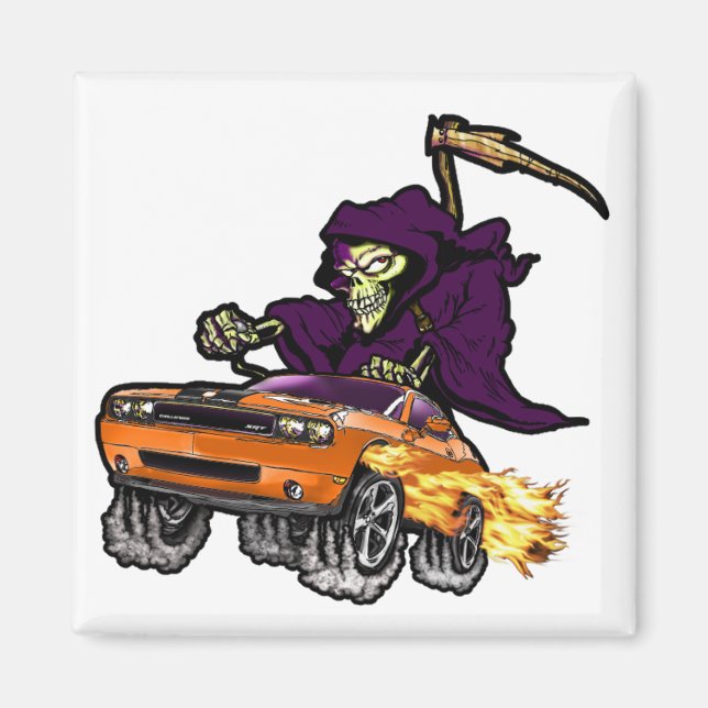 Hemi Orange Challenger SRT8 Magnet (Vorne)