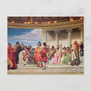 Hemicycle: Artists of All Ages, Detail verlassen a Postkarte