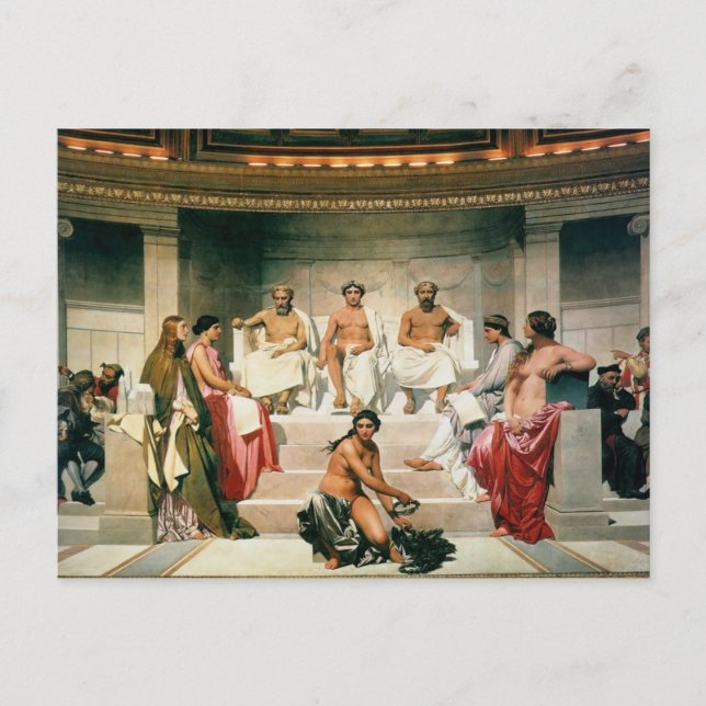 hemicycle of the ecole des beaux postkarte (Vorderseite)