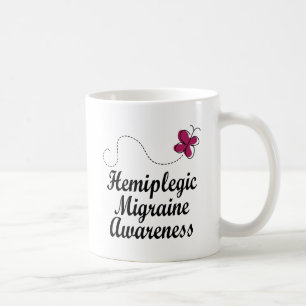 Hemiplegic Migräne-Bewusstsein Kaffeetasse