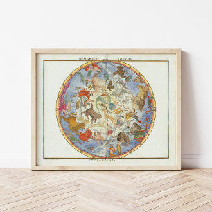 Hemisphäre Boreal   John Flamsteed Poster