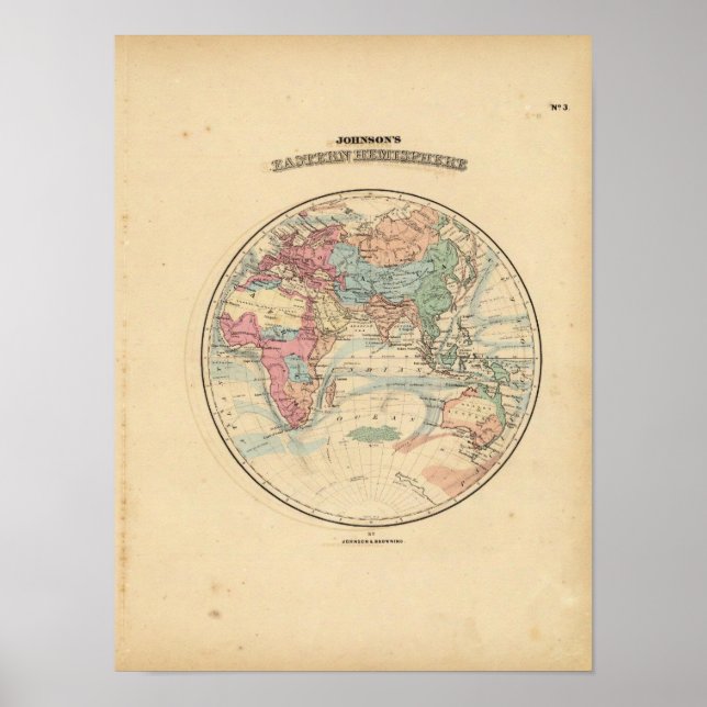 Hemisphäre im Osten 2 Poster (Vorne)