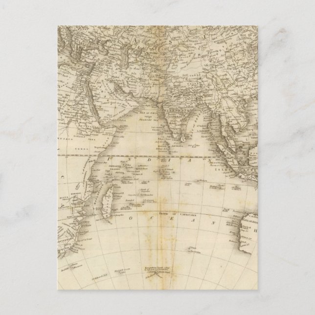 Hemisphäre im Osten 3 Postkarte (Vorderseite)
