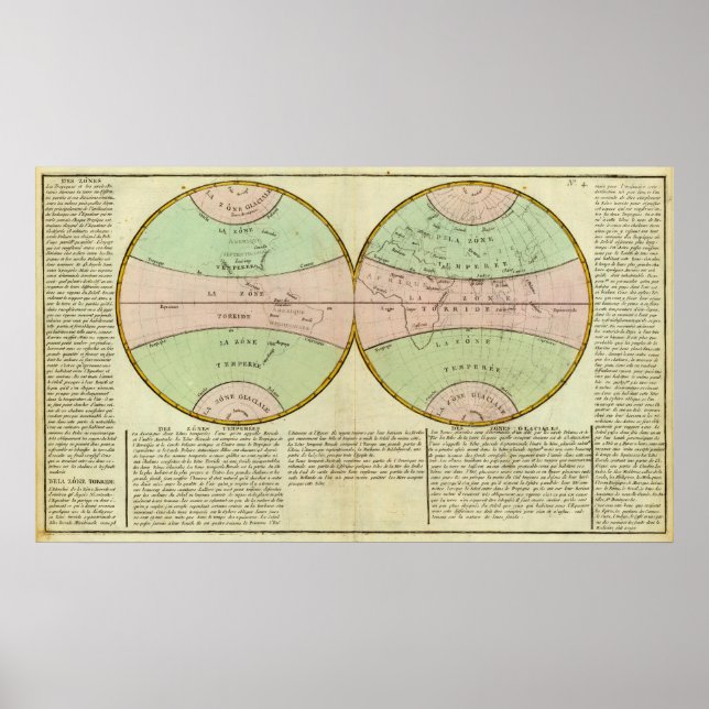Hemisphären Poster (Vorne)
