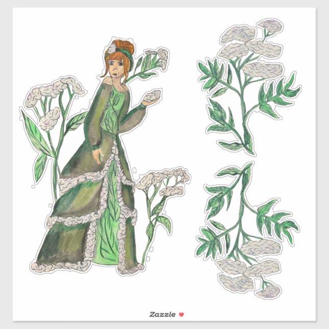 Hemlockmode Aufkleber (Blatt)