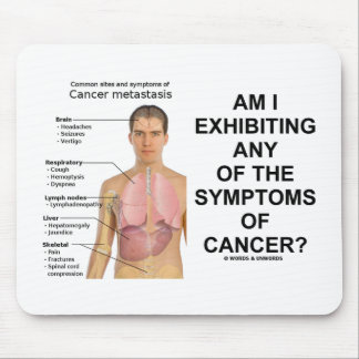 Hemme ich irgendwelche Symptome von Krebs? Mousepad
