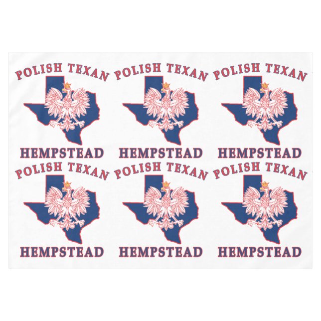 Hempstead Polish Texan Tischdecke (Vorderseite (Horizontal))