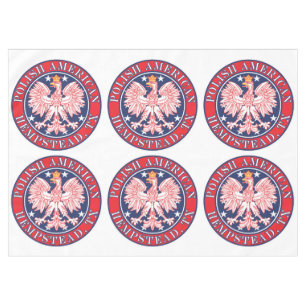 Hempstead Texas Polnischer Adler Tischdecke