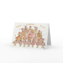 Hen Choir Happy Birthday