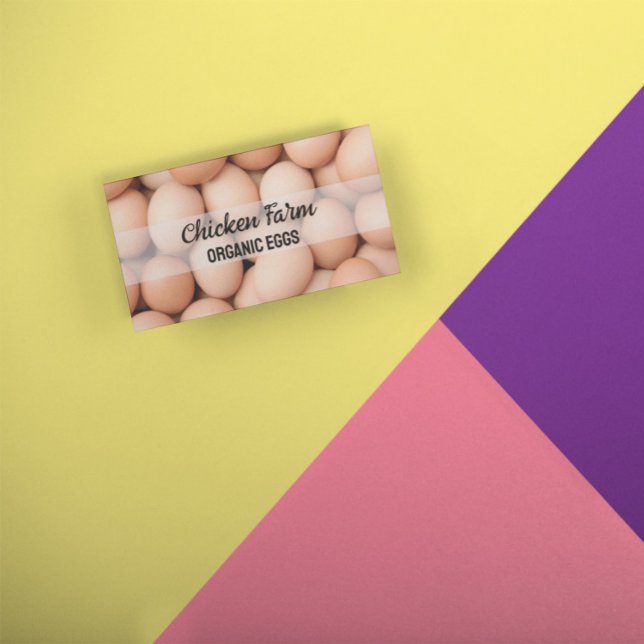 Hen Farm Bio Bio-Eier Visitenkarte (Von Creator hochgeladen)