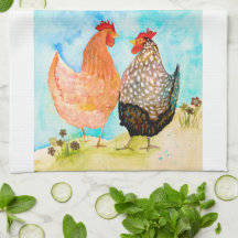 Hen Friends Kitchen Teetuch