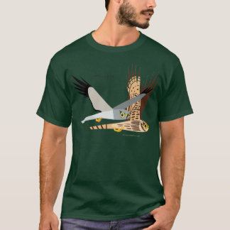 Hen Harrier Karikatur T-Shirt