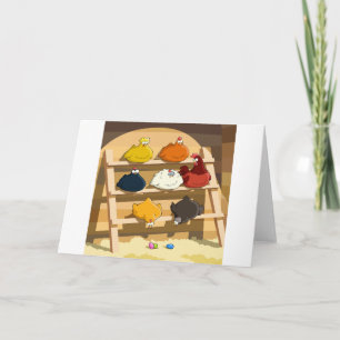 Hen House Greeting Cards Karte