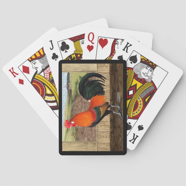 Hen House Hero Spielkarten (Rückseite)