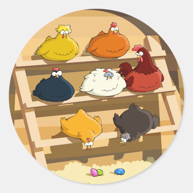 Hen House Stickers (Vorderseite)