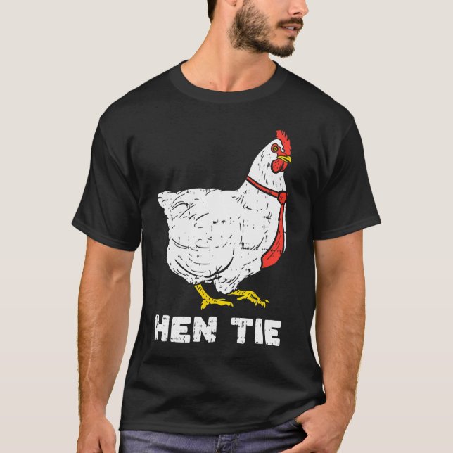 Hen Krawatte Funny Japanese Anime Pun Manga Joke O T-Shirt (Vorderseite)