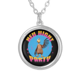 Hen Night Party Funny Junggeselinnen-Abschied Versilberte Kette