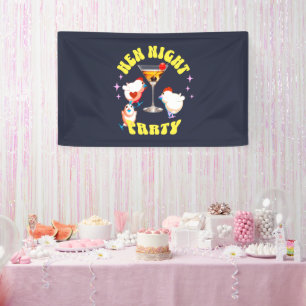 Hen Night Party, Junggeselinnen-Abschied Funny Hen Banner