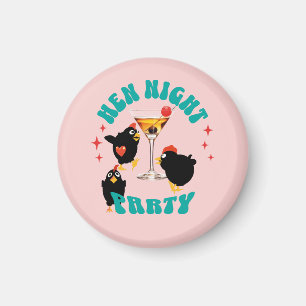 Hen Night Party, Junggeselinnen-Abschied Funny Hen Magnet