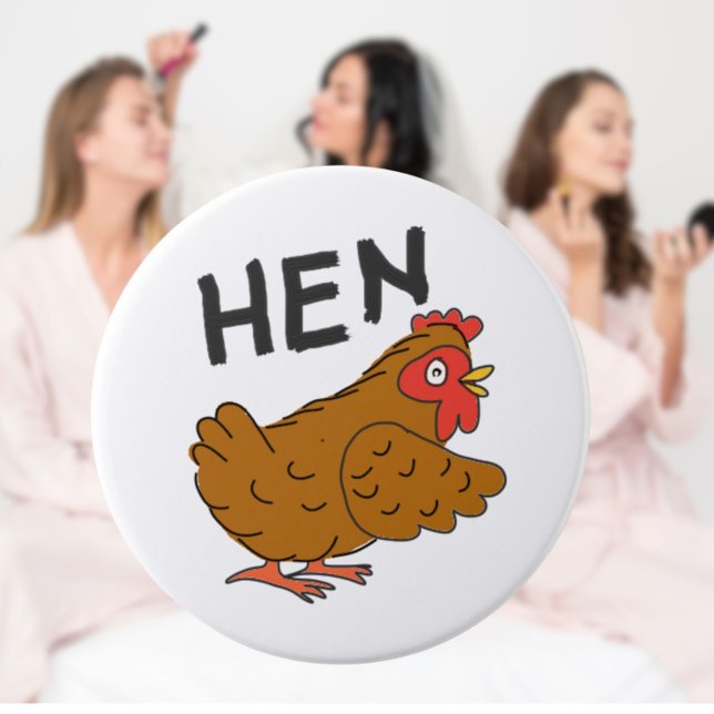 Hen Party Abzeichen Button für Braut zu sein (Hen do)