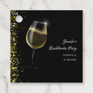 Hen Party Gold Mocktail Junggeselinnen-Abschied fu Geschenkanhänger