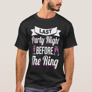 Hen Party Hochzeit Verheiratete Bachelor-Braut zu T-Shirt