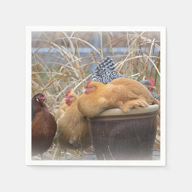 Hen Party Paper Napkin Serviette (Vorderseite)