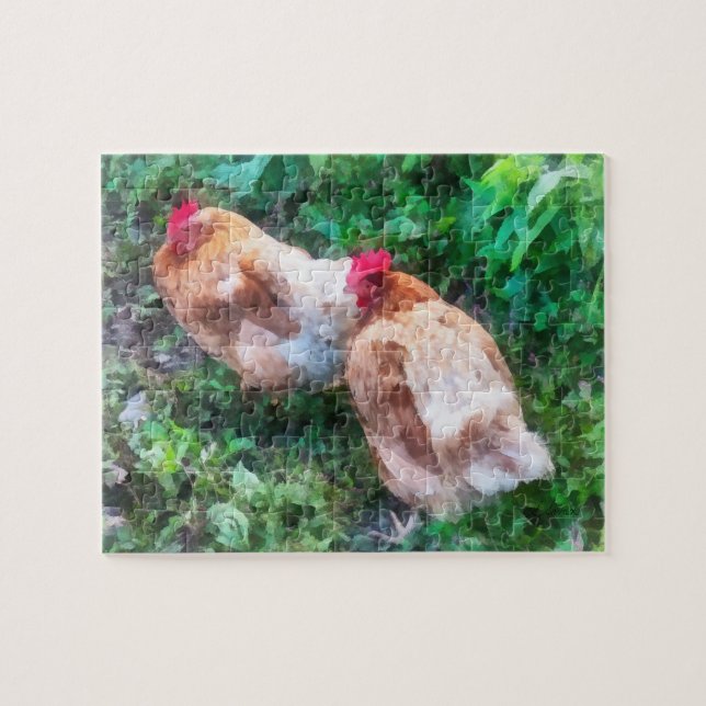 Hen Party Puzzle (Horizontal)
