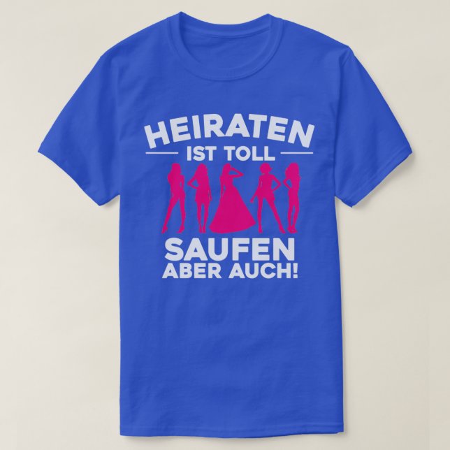 Hen Party Team Bride Geschenk 7 T-Shirt (Design vorne)