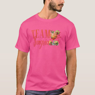 Hen Party Team Sangria Cocktail für Barkeeper T-Shirt