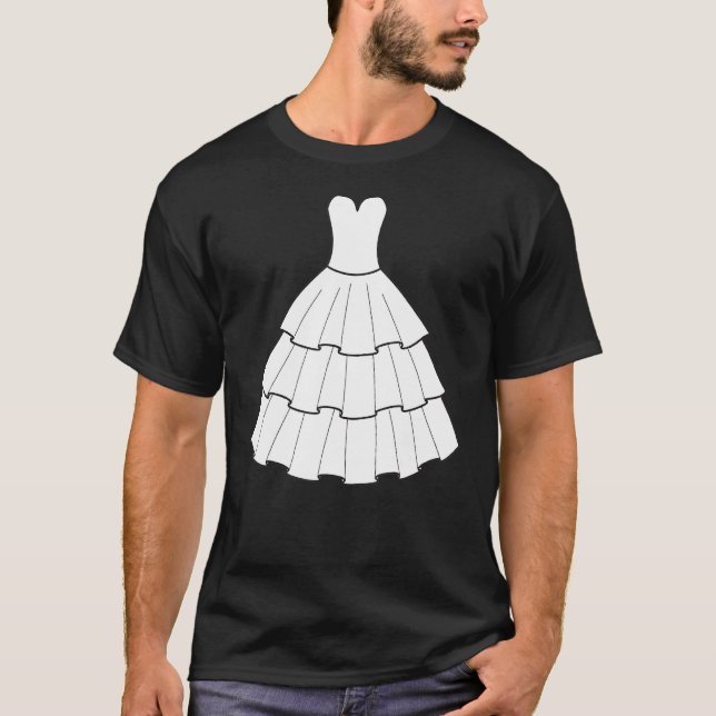Hen Party Wedding Dress Wedding Hen Party T-Shirt (Vorderseite)