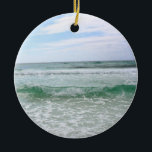 Henderson Beach Staat Park Keramik Ornament<br><div class="desc">Der Strand am Henderson Beach Staat Park in Destin,  Florida, </div>