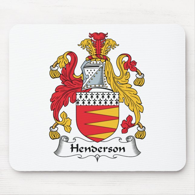 Henderson-Familienwappen Mousepad (Vorne)