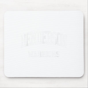 Henderson High School Hs West Chester Pa Retro Spo Mousepad