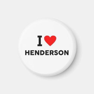 Henderson Stadt Vereinigte Staaten Amerika USA Lie Magnet