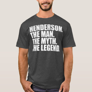 HendersonHenderson Familienname Henderson Nachname T-Shirt