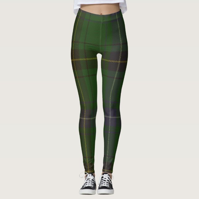 Hendersontartan-Clan kariert Leggings (Vorderseite)