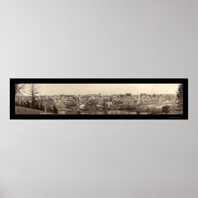 Hendersonville, NC Foto 1911 Poster (Vorne)