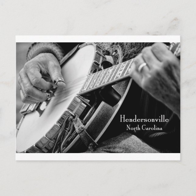Hendersonville, NC Postkarte (Vorderseite)