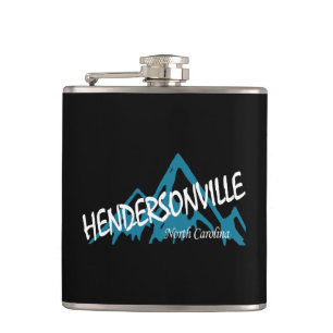 Hendersonville North Carolina Mountains Flachmann